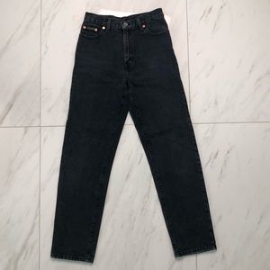 CALVIN KLEIN VINTAGE highwaisted Black Jeans
